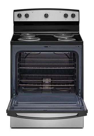 Amana® 30-inch Electric Range with Easy-Clean Glass Door