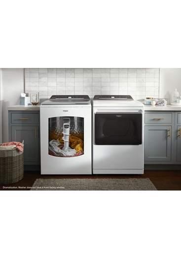 7.4 cu. ft. Top Load Electric Dryer with Advanced Moisture Sensing