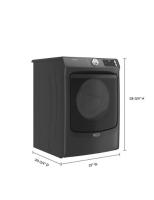 Front Load Gas Dryer with Extra Power and Quick Dry cycle - 7.3 cu. ft.