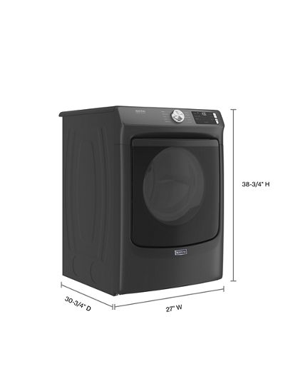 Front Load Gas Dryer with Extra Power and Quick Dry cycle - 7.3 cu. ft.