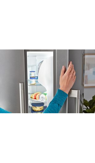 36-inch Wide Side-by-Side Refrigerator - 25 cu ft.