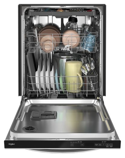 Large Capacity Dishwasher with 3rd Rack.