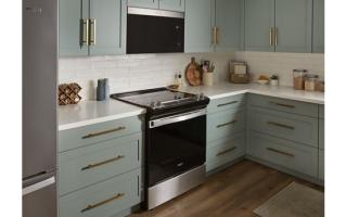 1.1 Cu. Ft. Flush Mount Microwave with Turntable-Free Design