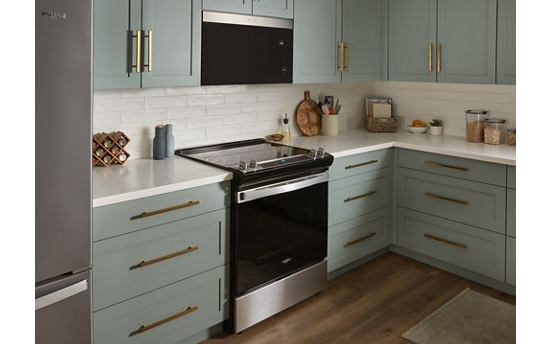 1.1 Cu. Ft. Flush Mount Microwave with Turntable-Free Design