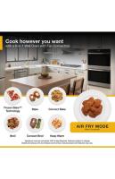 10.0 Total Cu. Ft. Double Wall Oven with Air Fry When Connected