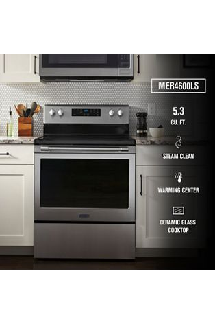 Electric Range with Steam Clean - 5.3 cu. ft.