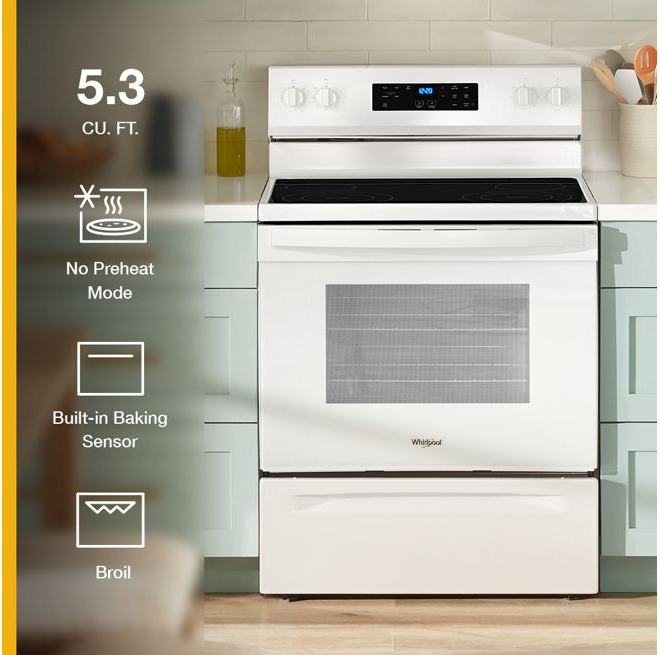 30-inch Electric Range with Self Clean