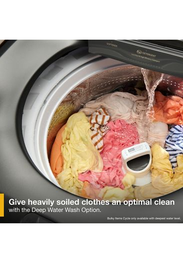 5.2-5.3 Cu. Ft. Whirlpool® Top Load Washer with Removable Agitator