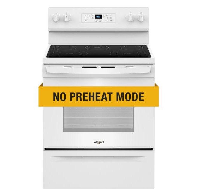 30-inch Electric Range with Steam Clean