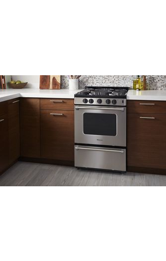 24-inch Freestanding Gas Range with Sealed Burners