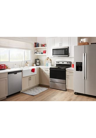 Amana® 30-inch Electric Range with Easy-Clean Glass Door