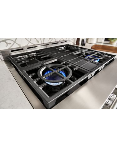 KitchenAid® 30'' Smart Commercial-Style Gas Range with 4 Burners
