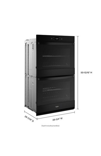10.0 Total Cu. Ft. Double Wall Oven with Air Fry When Connected