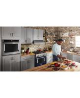 KitchenAid® 30'' Smart Commercial-Style Dual Fuel Range with 4 Burners