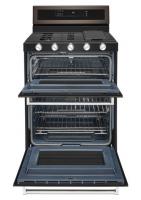 30-Inch 5 Burner Gas Double Oven Convection Range