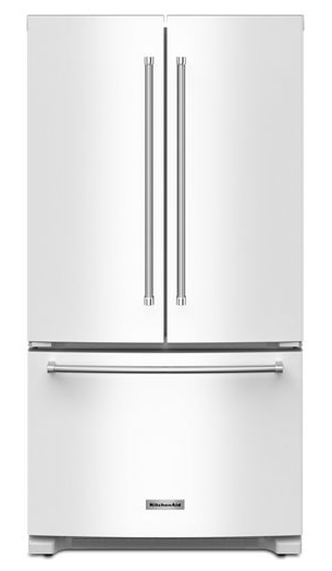 20 cu. ft. 36-Inch Width Counter-Depth French Door Refrigerator with Interior Dispense
