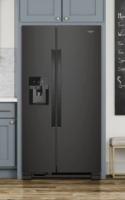 36-inch Wide Side-by-Side Refrigerator - 25 cu. ft