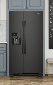 36-inch Wide Side-by-Side Refrigerator - 25 cu. ft