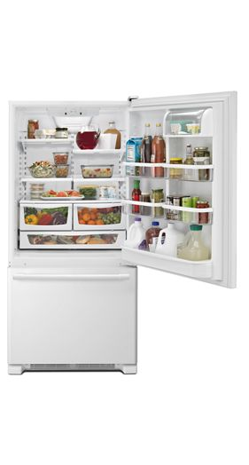 30-Inch Wide Bottom Mount Refrigerator - 19 Cu. Ft.