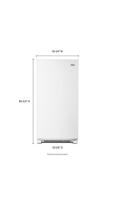 18 cu. ft. Frost Free Upright Freezer with LED Lighting