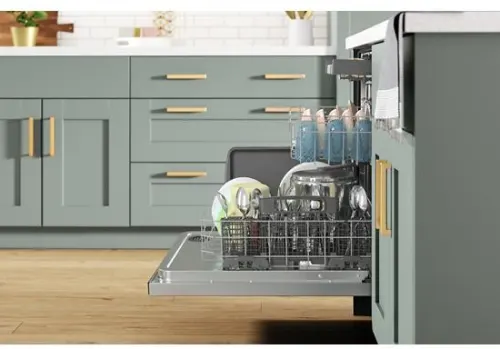 Large Capacity Dishwasher with 3rd Rack