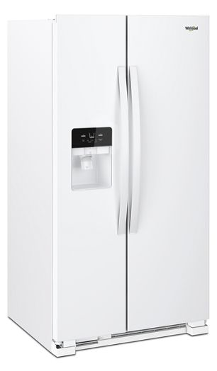 33-inch Wide Side-by-Side Refrigerator - 21 cu ft