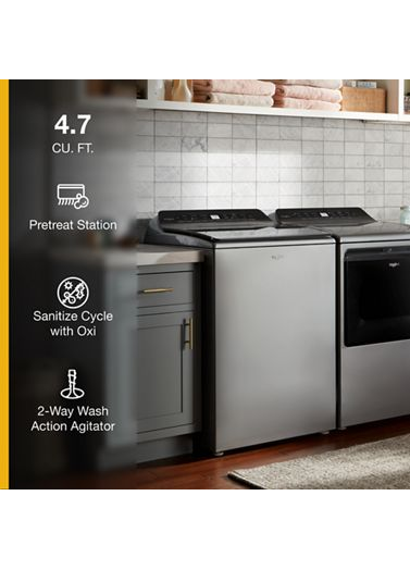 4.7 cu. ft. Top Load Washer with Pretreat Station
