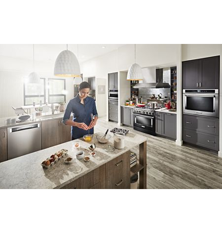 KitchenAid® 36'' Smart Commercial-Style Dual Fuel Range with 6 Burners