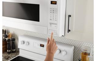 Over-the-Range Microwave with stainless steel cavity - 1.7 cu. ft.