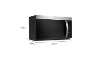 30’ W 1.7 cu. ft Over the range Microwave with 1000-Watts Cooking Power