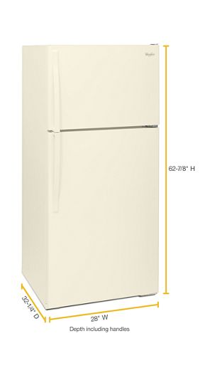 28-inch Wide Top Freezer Refrigerator - 14 Cu. Ft