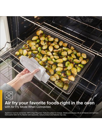 6.4 Total Cu. Ft. Combo Wall Oven with Air Fry When Connected