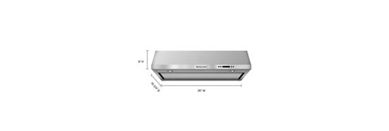 36'' Under-the-Cabinet, 4-Speed System