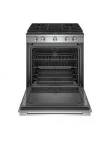 5.8 cu. ft. Smart Slide-in Gas Range with EZ-2-Lift™ Hinged Cast-Iron Grates