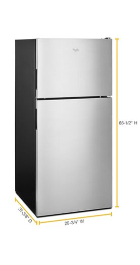 30-inch Wide Top Freezer Refrigerator - 18 cu. ft