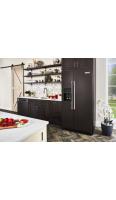 22.6 cu ft. Counter-Depth Side-by-Side Refrigerator with Exterior Ice and Water and PrintShield™ finish