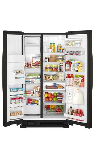 36-inch Wide Side-by-Side Refrigerator - 25 cu. ft.