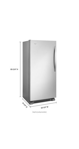 18 cu. ft. SideKicks® All-Freezer with Fast Freeze