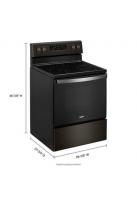 5.3 cu. ft. Whirlpool® electric range with Frozen Bake™ technology