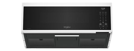 1.1 cu. ft. Smart Low Profile Microwave Hood Combination with 450 CRM 4-Speed Venting