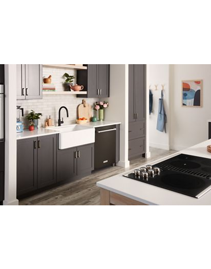 Third Level Jet Rack Dishwasher in PrintShield™ Finish, 41 dBA