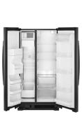 33-inch Side-by-Side Refrigerator with Dual Pad External Ice and Water Dispenser
