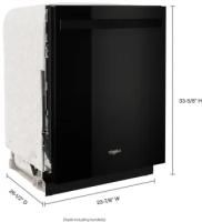 Large Capacity Dishwasher with 3rd Rack