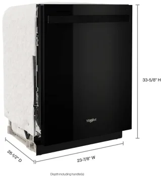 Large Capacity Dishwasher with 3rd Rack