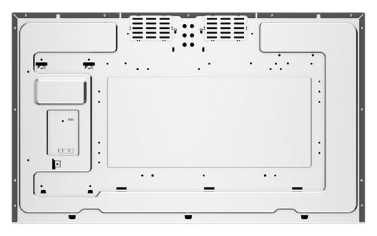 1.1 Cu. Ft. Flush Mount Microwave with Turntable-Free Design
