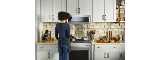 1000-Watt Low Profile Microwave Hood Combination