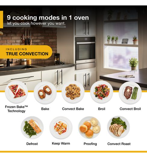 2.9 Cu. Ft. 24 Inch Convection Wall Oven