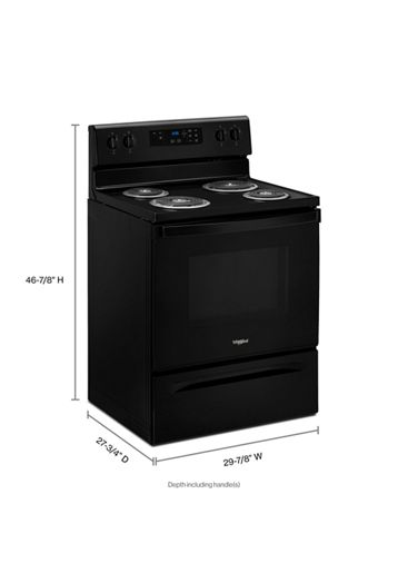 4.8cu. ft. Electric Range with Keep Warm setting