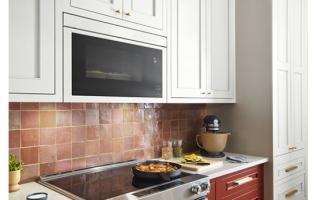 Over-The-Range Microwave with Flush Built-In Design