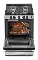 24-inch Freestanding Gas Range with Sealed Burners